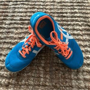 Onitsuka Tiger Ultimate 81 Retro Sneakers Blue Orange White Women’s Size 8